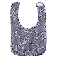 Mid Century Retro Floral 1970s 1960s Pattern 85 Baby Bib