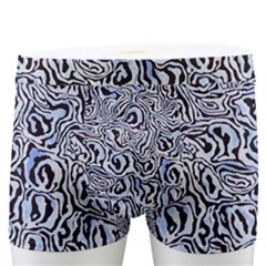 Blue Black Snake Pattern Men s Boxer Briefs