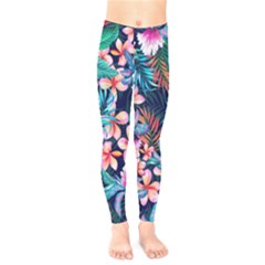 Hawaiian Flowers Hawaii Kids  Leggings