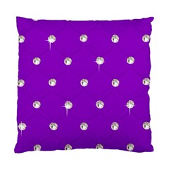 Royal Purple Sparkle Bling Single-sided Cushion Case