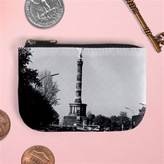 Vintage Germany Berlin 17th June Street Victory Statue Coin Change Purse