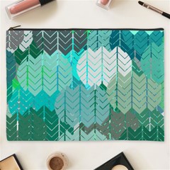Chevrons Cosmetic Bag (xxxl)