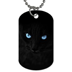 Black Cat Dog Tag (one Sided)