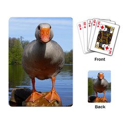 Geese Playing Cards Single Design