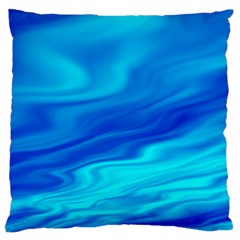 Blue Large Cushion Case (single Sided) 