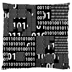 Beautiful Binary Large Cushion Case (single Sided) 