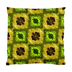 Yellow Green Pattern Cushion Case (single Sided) 