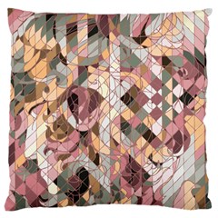 Woman Large Cushion Case (single Sided) 