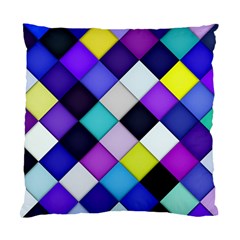 Quilted With Halftone Cushion Case (two Sided) 