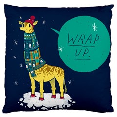 Wrap Up  Large Cushion Case (single Sided) 