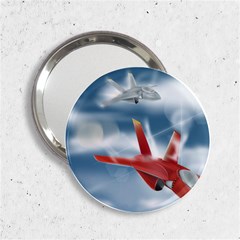 America Jet Fighter Air Force Handbag Mirror (2 25 )