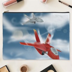 America Jet Fighter Air Force Cosmetic Bag (xxxl)
