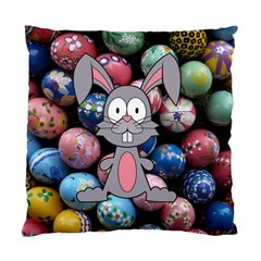 Easter Egg Bunny Treasure Cushion Case (single Sided) 