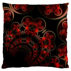 Phenomenon, Orange Gold Cosmic Explosion Large Cushion Case (single Sided) 