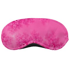 Soft Pink Frost Of Morning Fractal Sleeping Mask