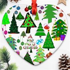 Oh Christmas Tree Heart Ornament