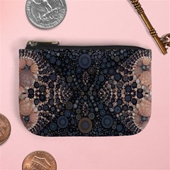 Fuzzy Peach  Coin Change Purse