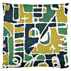 Colorful Tribal Abstract Pattern Large Cushion Case (single Sided) 