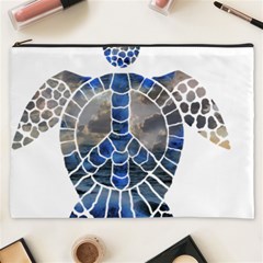 Peace Turtle Cosmetic Bag (xxxl)