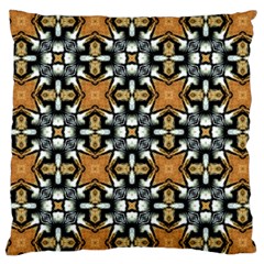 Faux Animal Print Pattern Large Cushion Cases (one Side) 