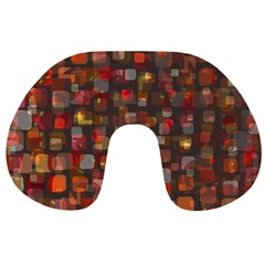 Floating Squares Travel Neck Pillow