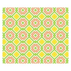 Cute Pretty Elegant Pattern Double Sided Flano Blanket (small) 