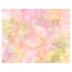 Softly Lights, Bokeh Double Sided Flano Blanket (medium) 