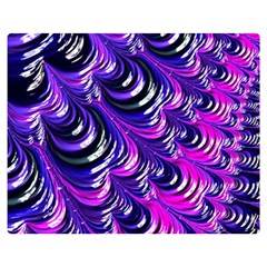 Special Fractal 31pink,purple Double Sided Flano Blanket (medium) 