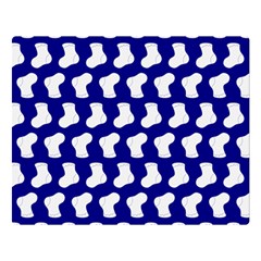 Cute Baby Socks Illustration Pattern Double Sided Flano Blanket (large) 