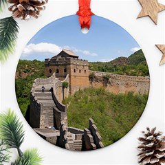 Great Wall Of China 3 Ornament (round) 