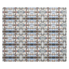 Geometric Diamonds Double Sided Flano Blanket (small) 