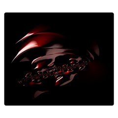 Fractal Mathematics Abstract Double Sided Flano Blanket (small) 