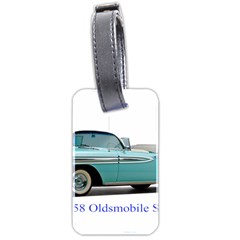 1958 Oldsmobile Super 88 J2 2a Luggage Tags (two Sides)