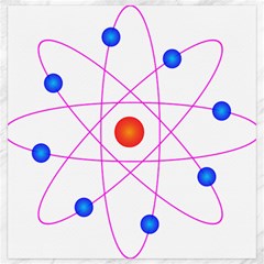 Atom Model Vector Clipart Canvas 20  X 20  