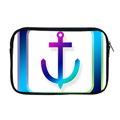 Icon Anchor Containing Fixing Apple Macbook Pro 17  Zipper Case