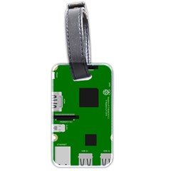 Raspberry Pi 3 Vector Luggage Tags (two Sides)