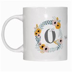 flower rose White Coffee Mug Left