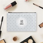 E for Elsa Cosmetic Bag (Medium) Front