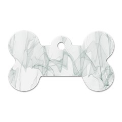 Background Modern Computer Design Dog Tag Bone (one Side)