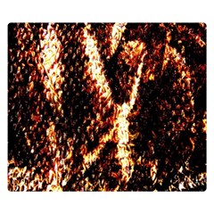 Fabric Yikes Texture Double Sided Flano Blanket (small) 