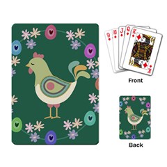 Easter Playing Card