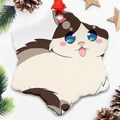 Ragdoll Cat For Life Ornament (snowflake)