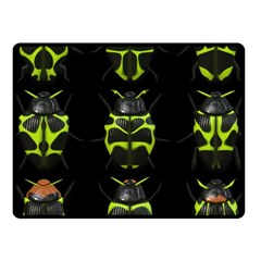 Beetles Insects Bugs Fleece Blanket (small)
