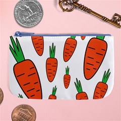 Fruit Vegetable Carrots Large Coin Purse