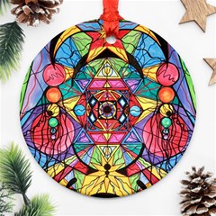 Arcturian Ascension Grid - Round Ornament (two Sides)