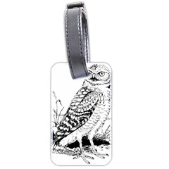 Animal Bird Forest Nature Owl Luggage Tags (two Sides)