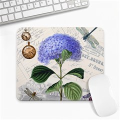 Vintage Shabby Chic Dragonflies Large Mousepads