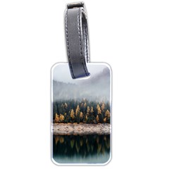 Trees Plants Nature Forests Lake Luggage Tags (two Sides)