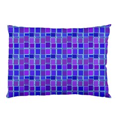 Background Mosaic Purple Blue Pillow Case