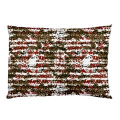 Grunge Textured Abstract Pattern Pillow Case